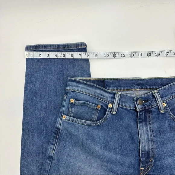 Levi’s 505 Straight Leg Jeans W32 L32 Men's Stretch Denim - Picture 11 of 13